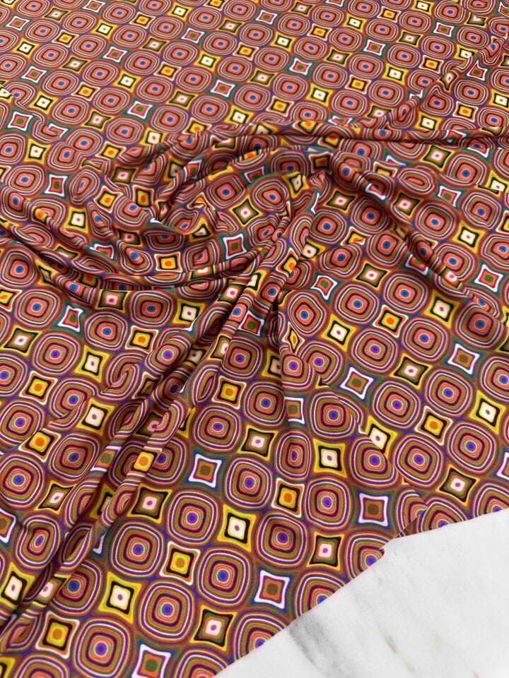 Desenli Likralı Pero Elbise Etek Şalvar Mayo Bikini Olarak Kullanabilirsiniz