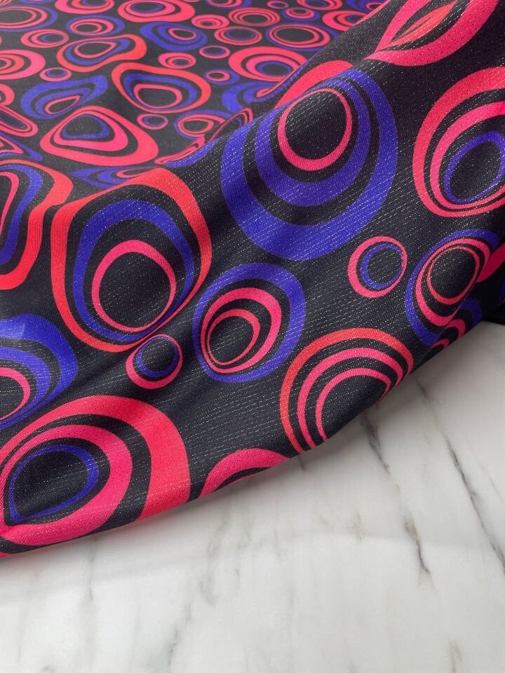 Altın Simli Aras Desen Elbiselik Keten Kumaş