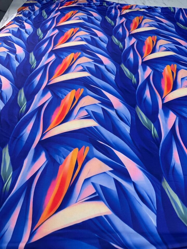 Desenli Likralı Pero Elbise Etek Şalvar Mayo Bikini Olarak Kullanabilirsiniz