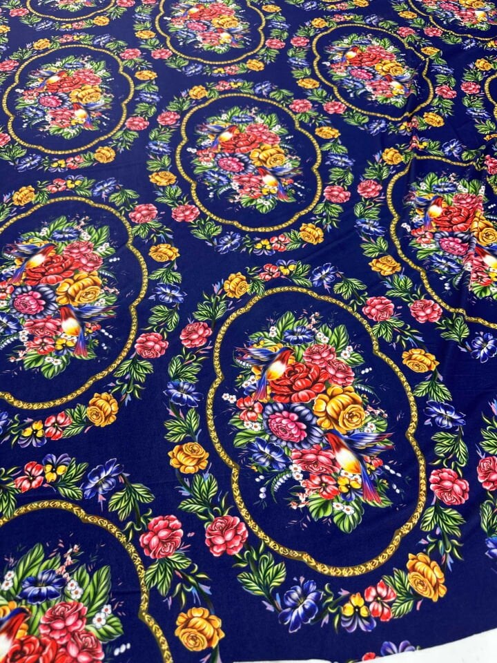 Desenli Likralı Pero Elbise Etek Şalvar Mayo Bikini Olarak Kullanabilirsiniz