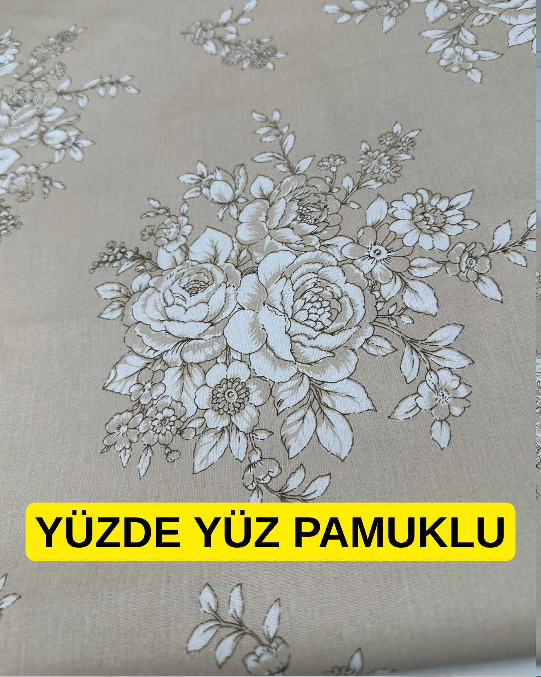 Yüzde Yüz Pamuklu Nevresim 2.40 EN