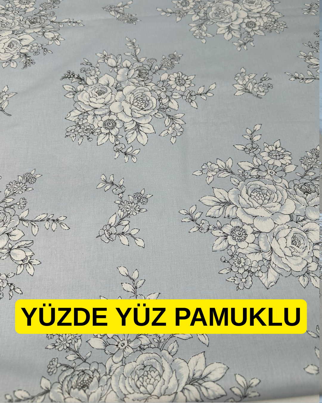 Yüzde Yüz Pamuk Nevresim En 2.40