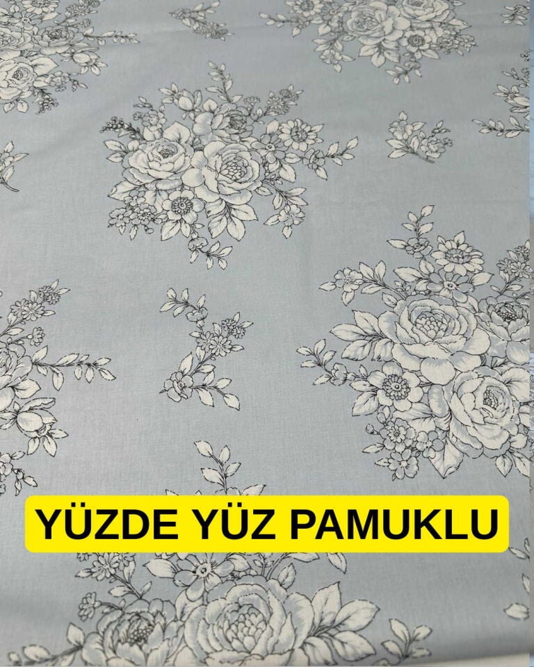 Yüzde Yüz Pamuk Nevresim En 2.40