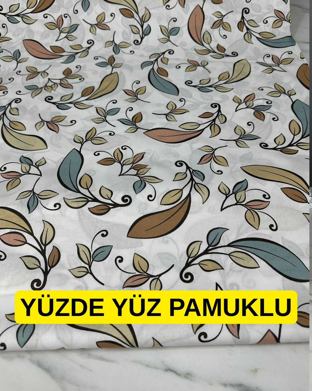 Yüzde Yüz Pamuklu En 2.40 Nevresim