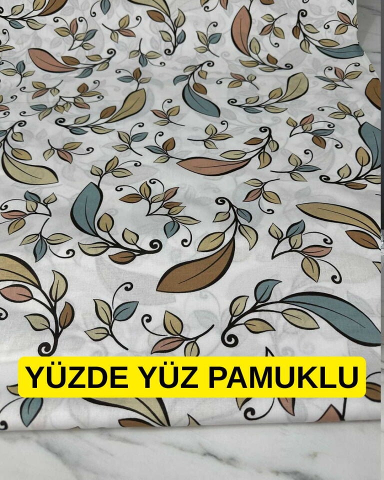 Yüzde Yüz Pamuklu En 2.40 Nevresim