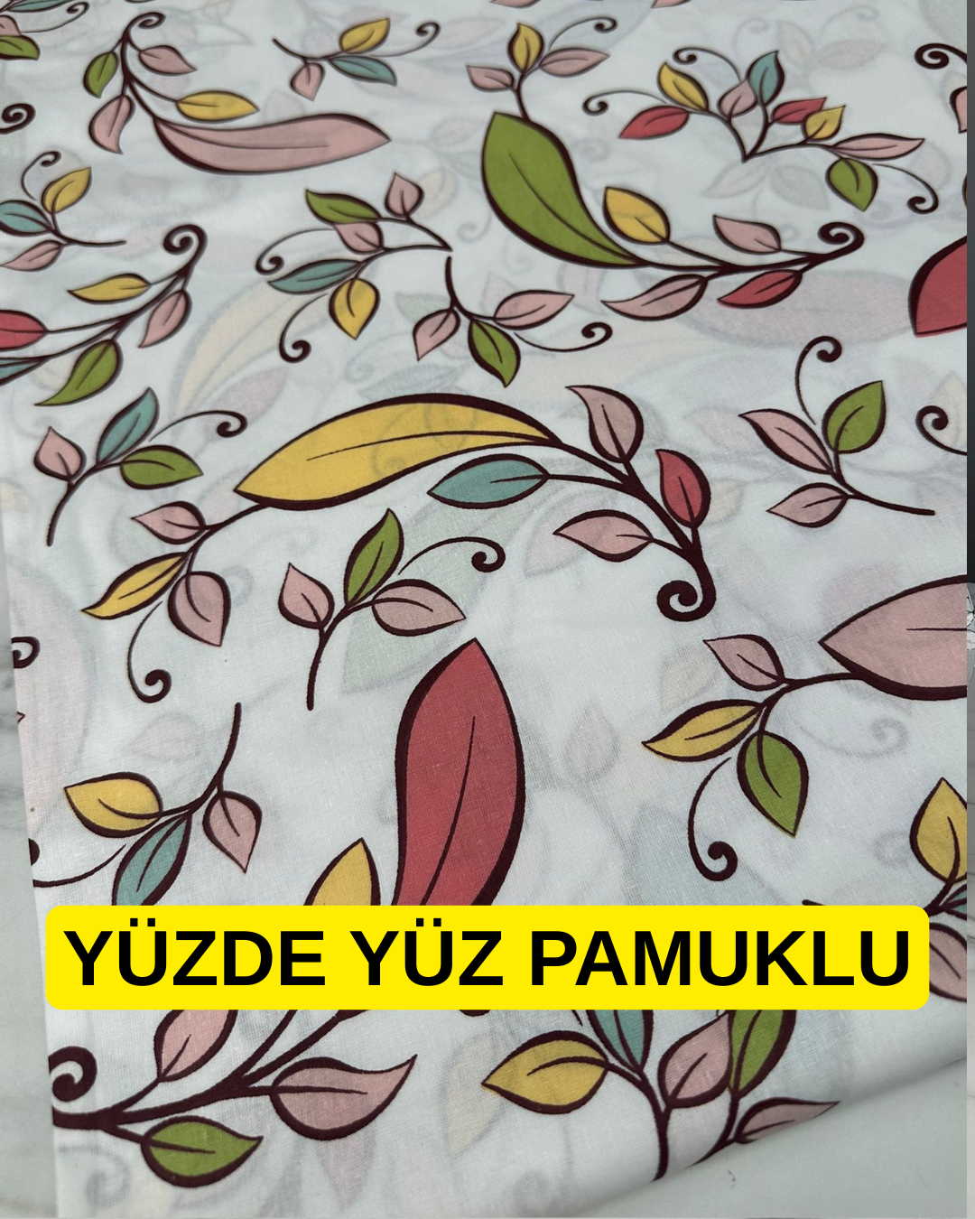 Yüzde Yüz Pamuklu Nevresim En 2.40