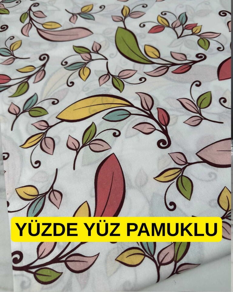 Yüzde Yüz Pamuklu Nevresim En 2.40