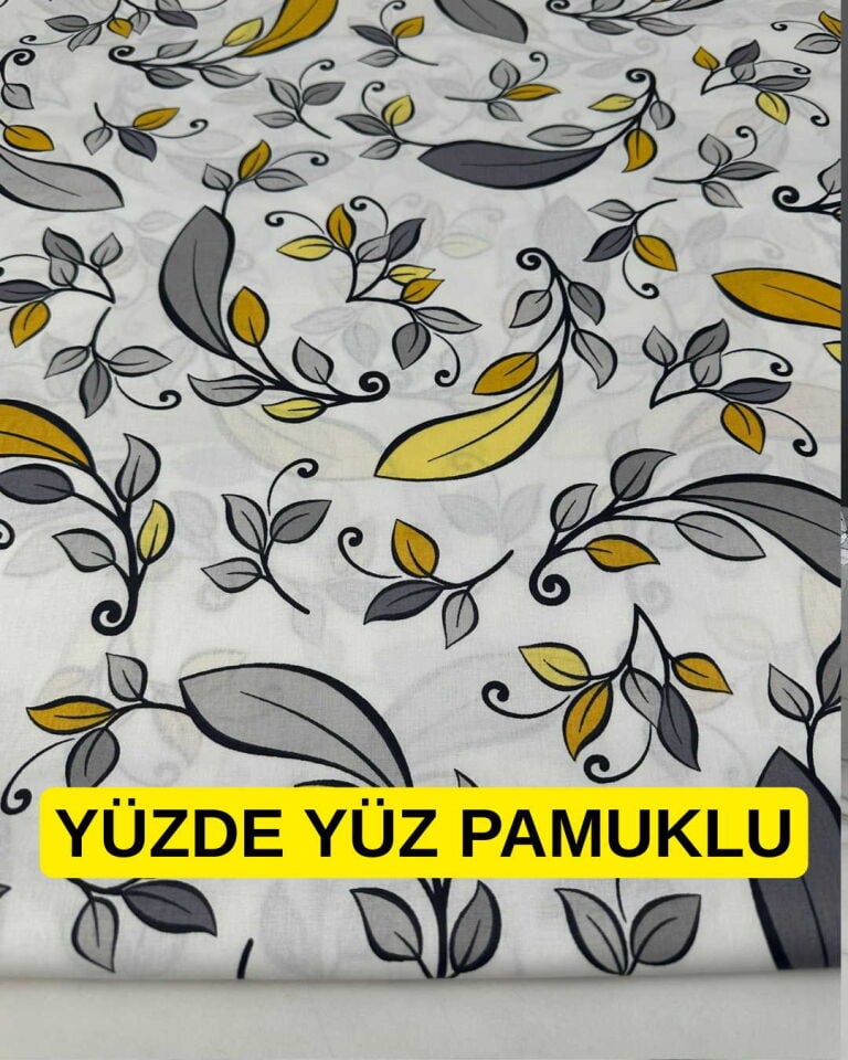 Yüzde Yüz Pamuklu Nevresim En2.40