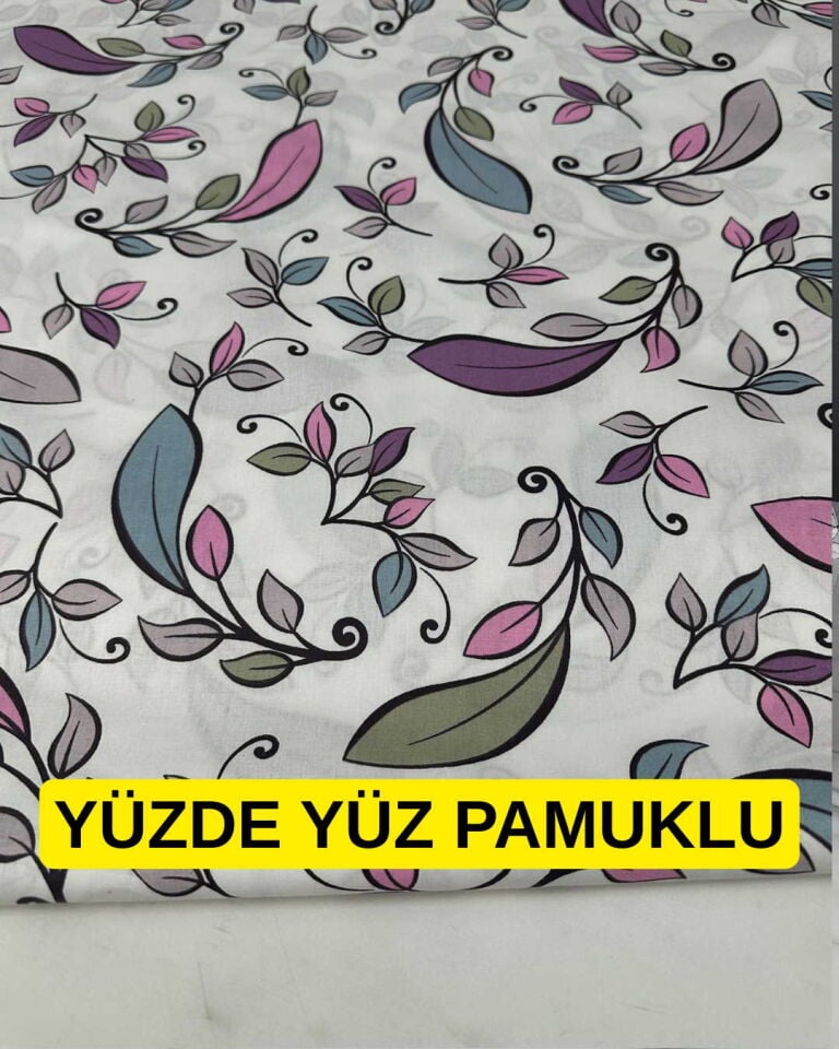 Yüzde Yüz Pamuklu Nevresim En 2.40