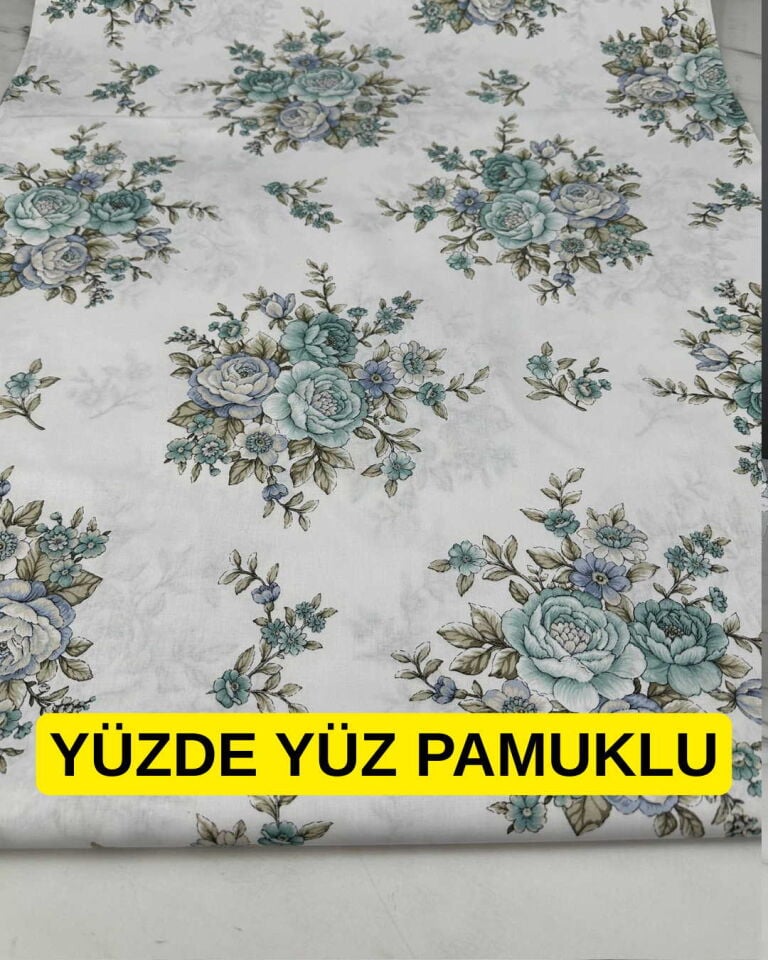 Yüzde Yüz Pamuklu Nevresim En 2.40