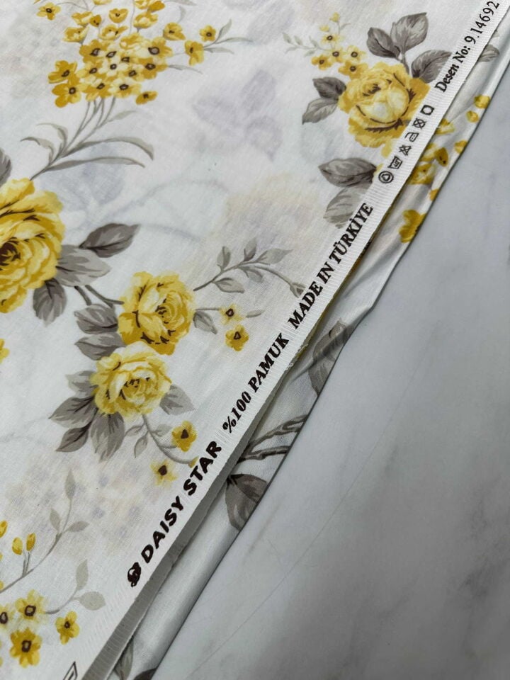 Yüzde Yüz Pamuklu Nevresim En 2.40