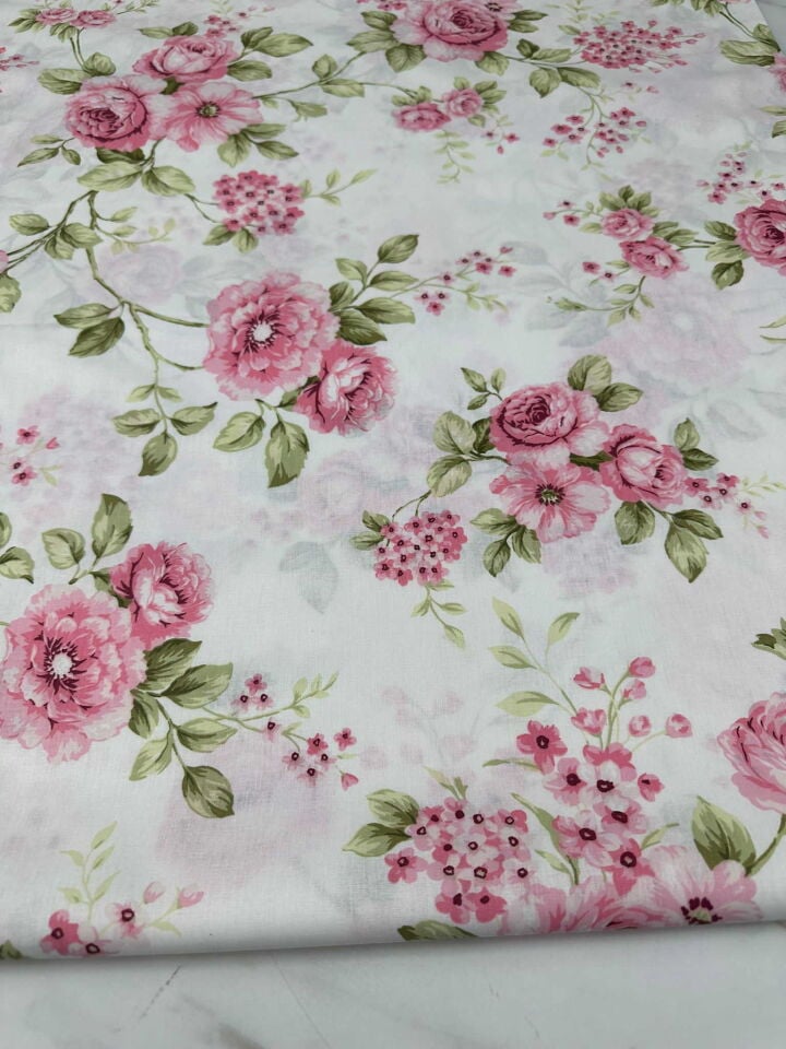 Yüzde Yüz Pamuklu Nevresim En 2.40