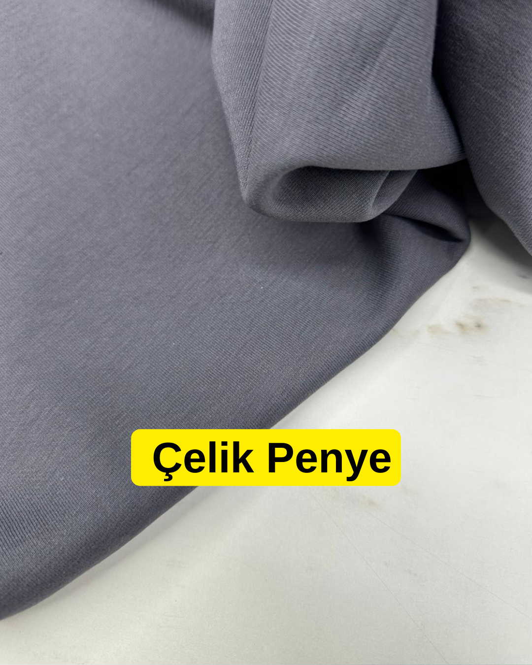 Füme Renk Petek Çelik Penye Likralı Yumuşak