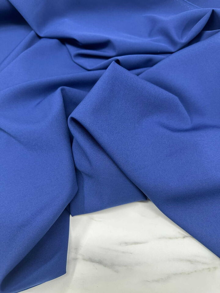 Açık Laciver Likralı Dabıl Krep Yumuşak Dökümlü Kırışmaz