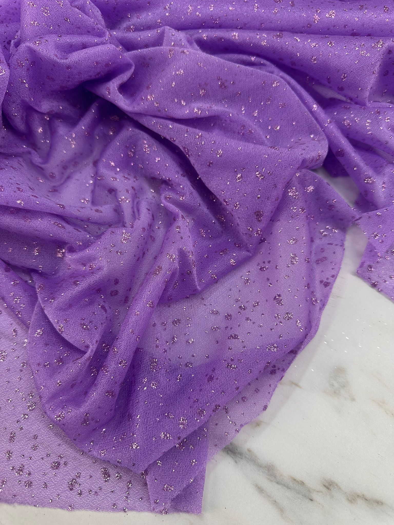 Fantazi Simli Tül Elbise Etek Abaya