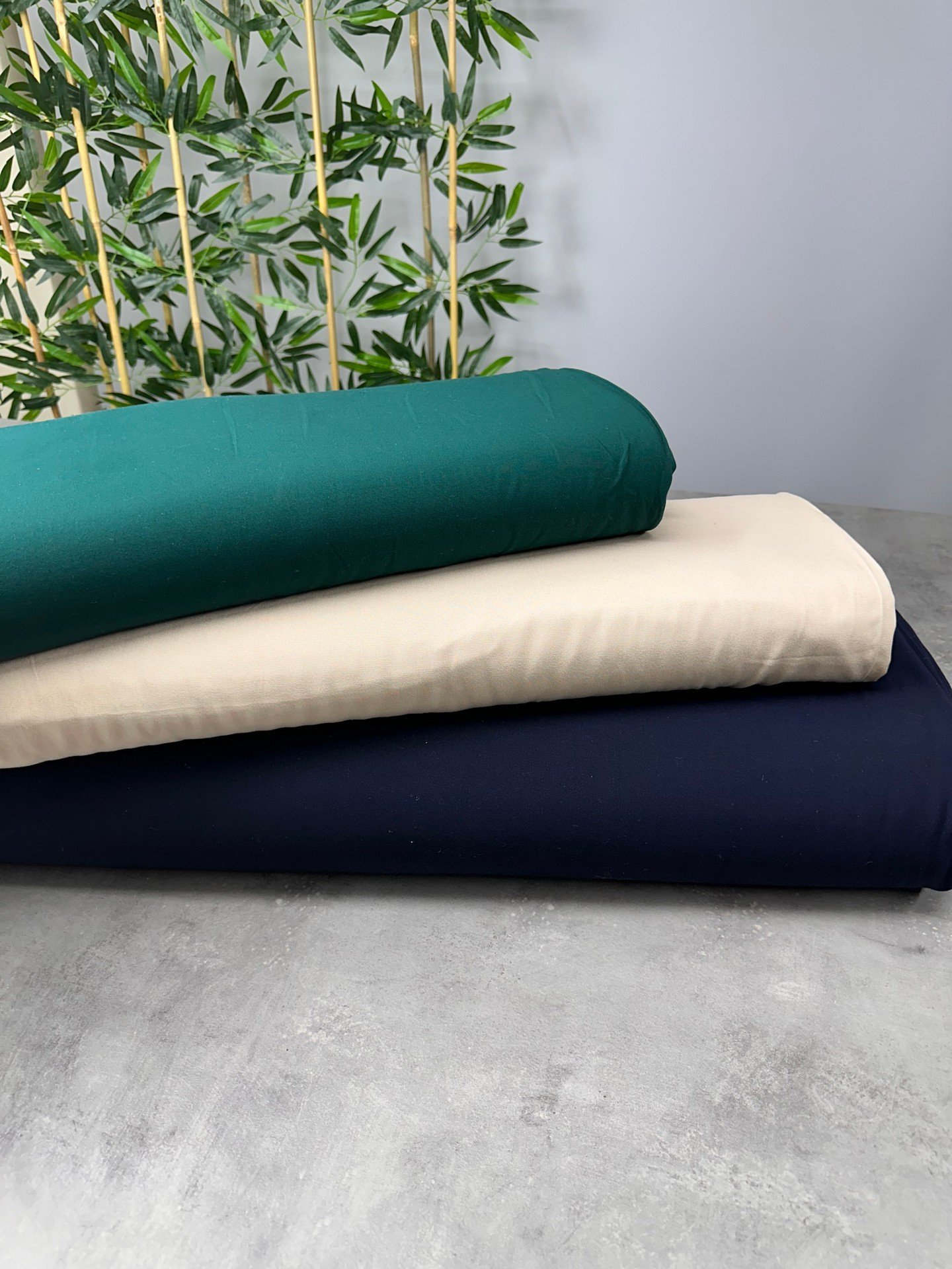 Düz Yüzde Yüz Pamuklu Elbiselik Viskon Kumaş