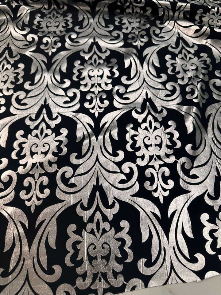 Gümüş Kablama Qin Krep Elbise Gömlek  Yöresel