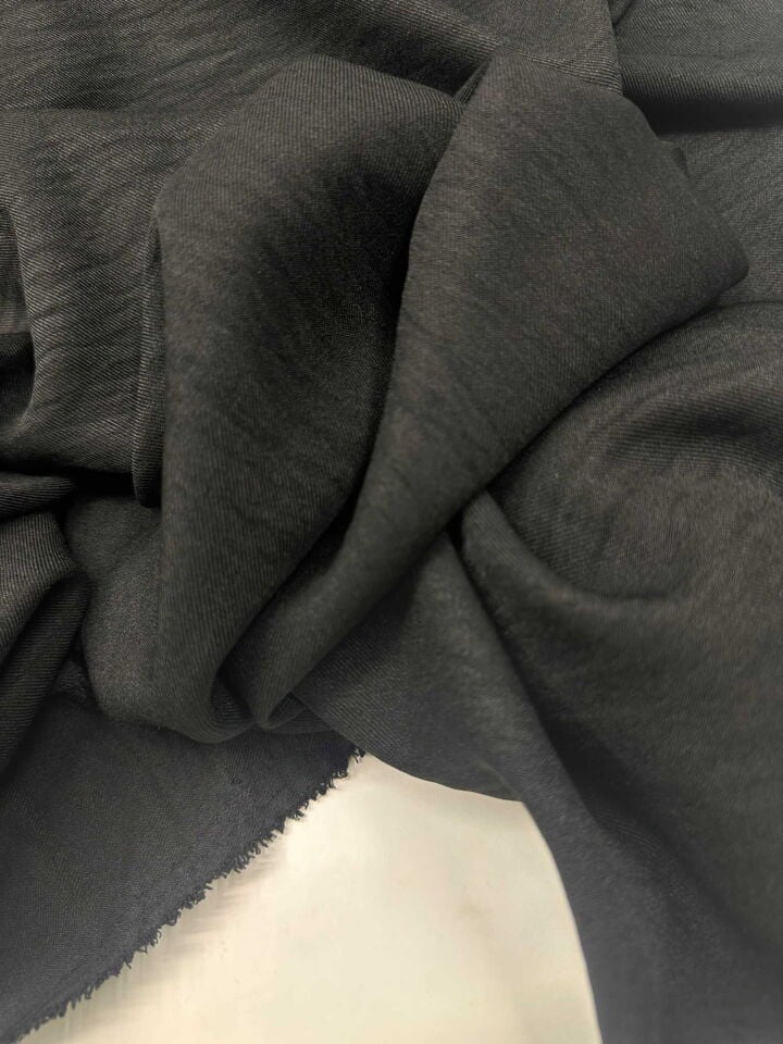 Siyah Sofya Keten Elbise Etek Ceket Pantolon