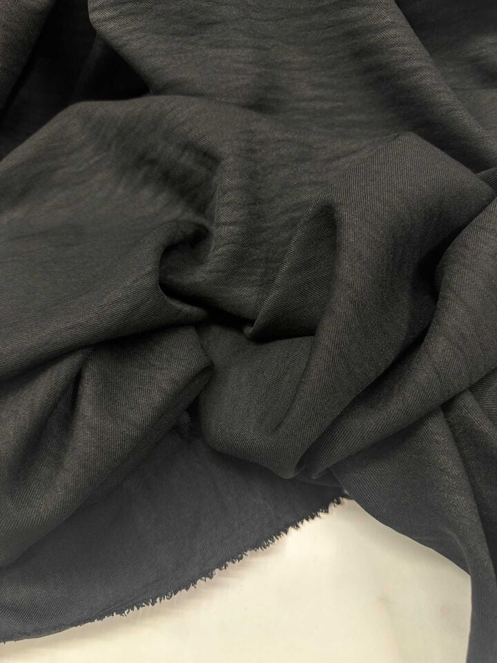 Siyah Sofya Keten Elbise Etek Ceket Pantolon