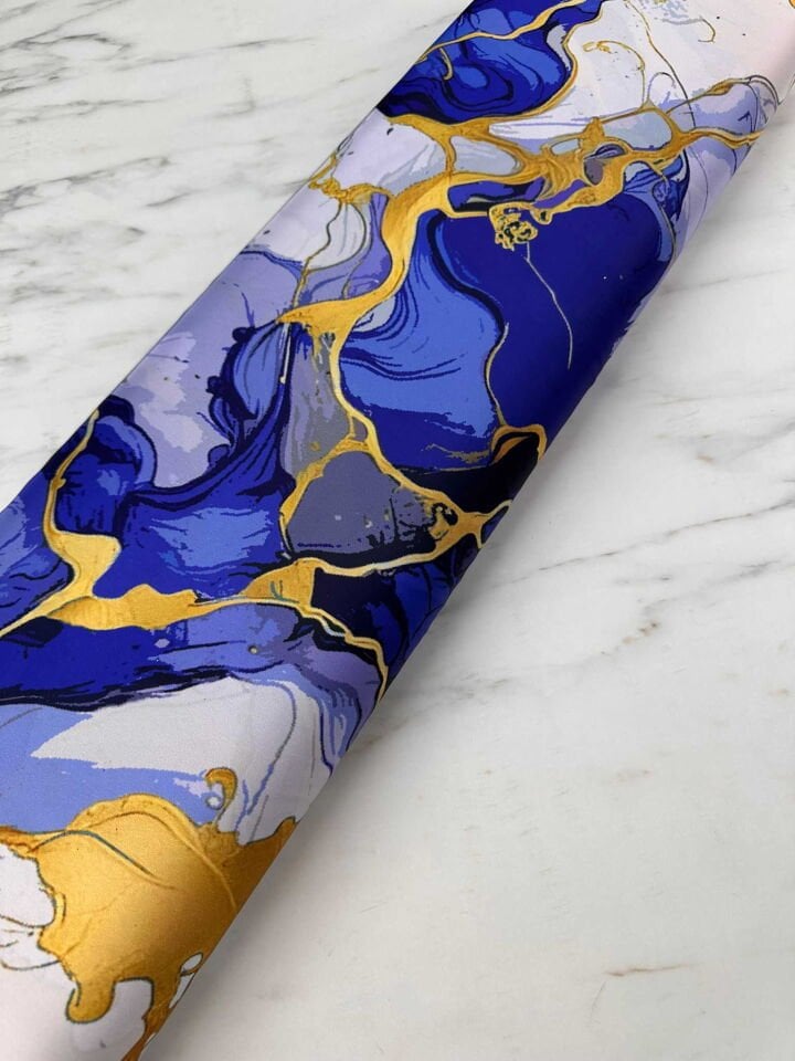 Desenli İpek Saten Elbise Gömlek Etek Şalvar