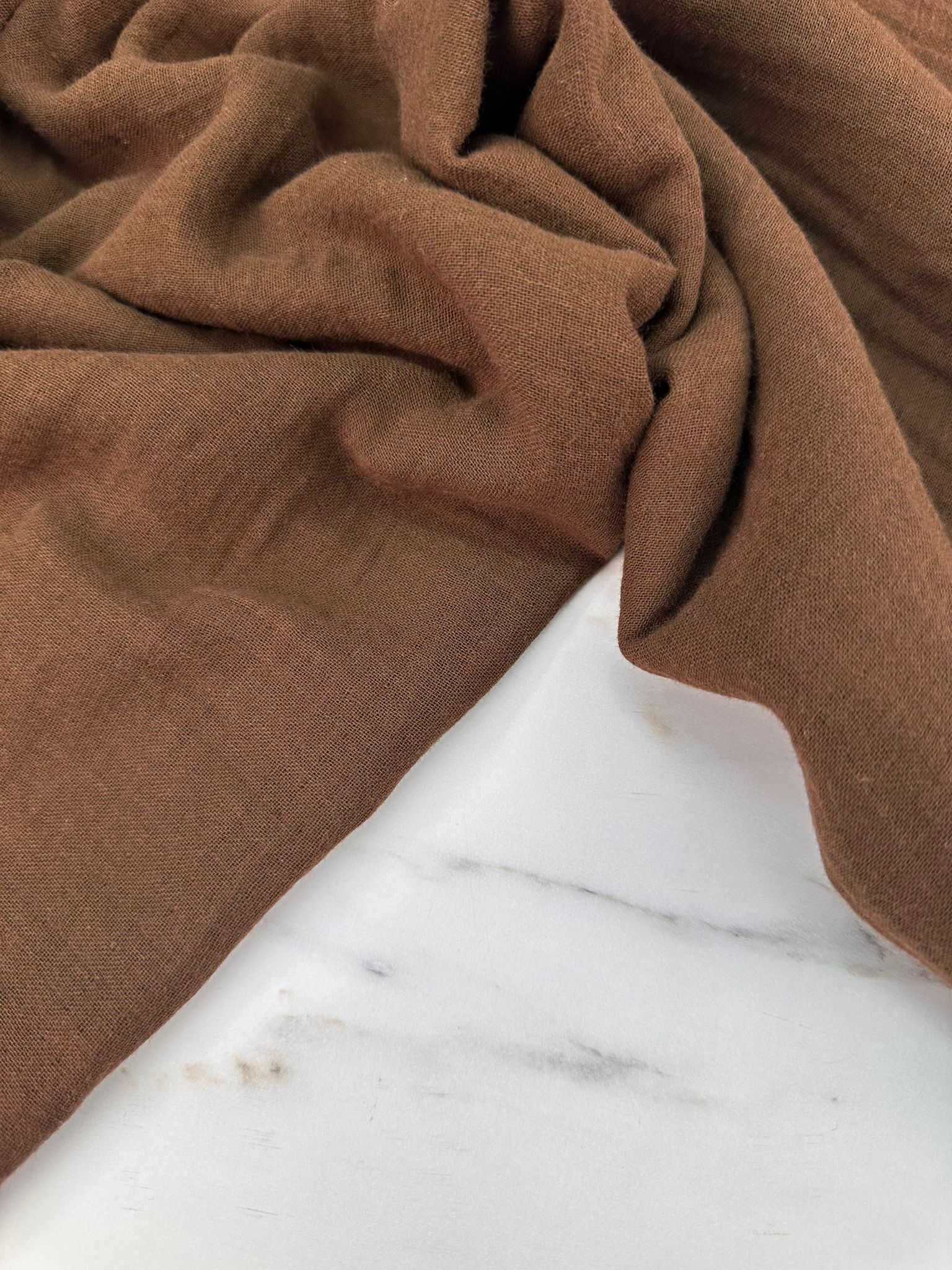 Kahfe Çift Kat Müslüm Kumaş Elbise Etek Pantolon