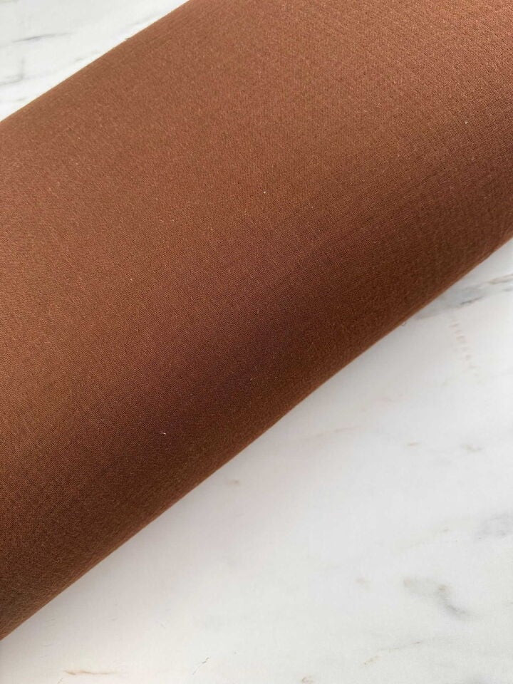 Kahfe Çift Kat Müslüm Kumaş Elbise Etek Pantolon