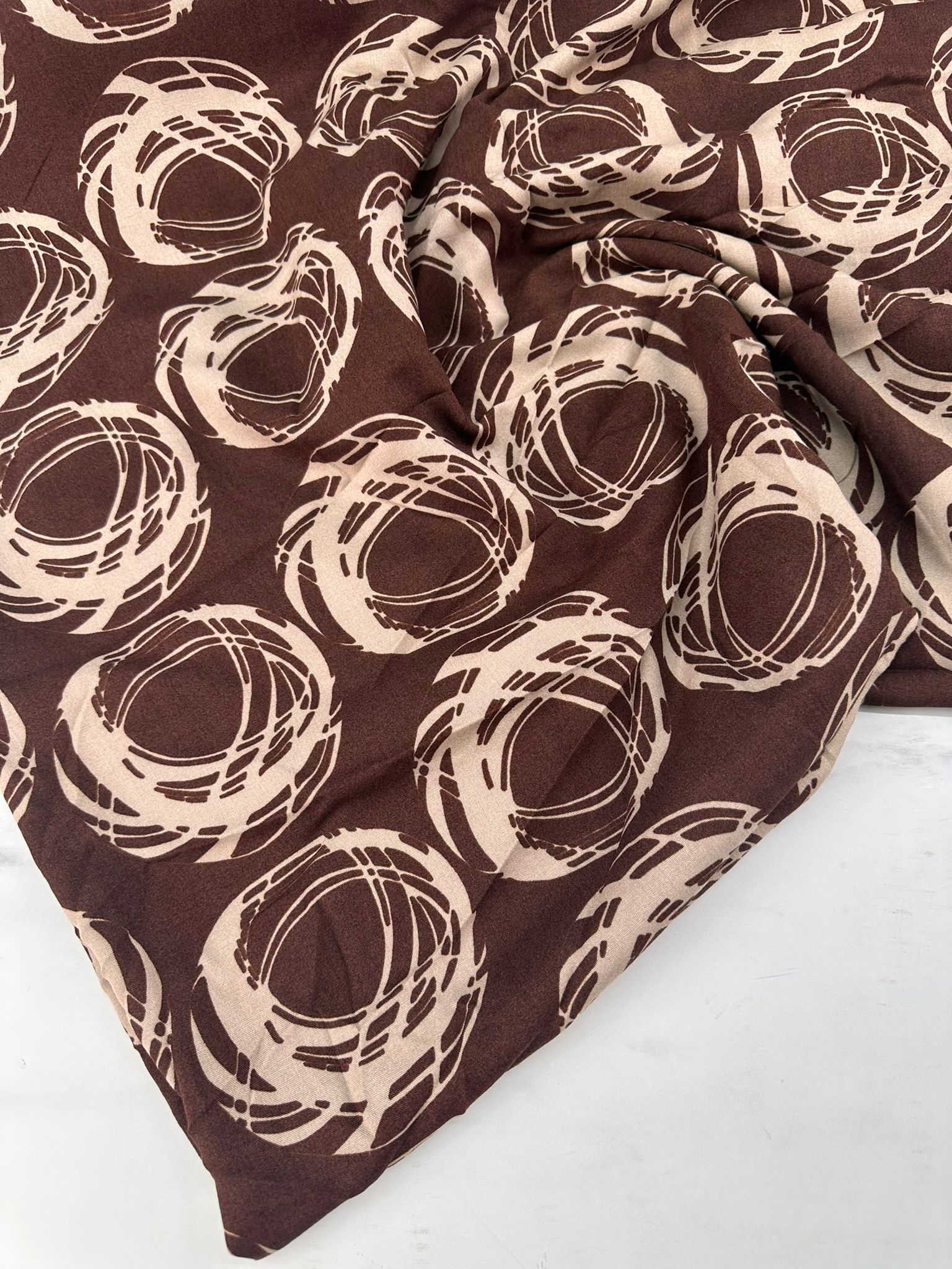 Desenli Viskon Kumaş Elbise Etek Gömlek Şalvar