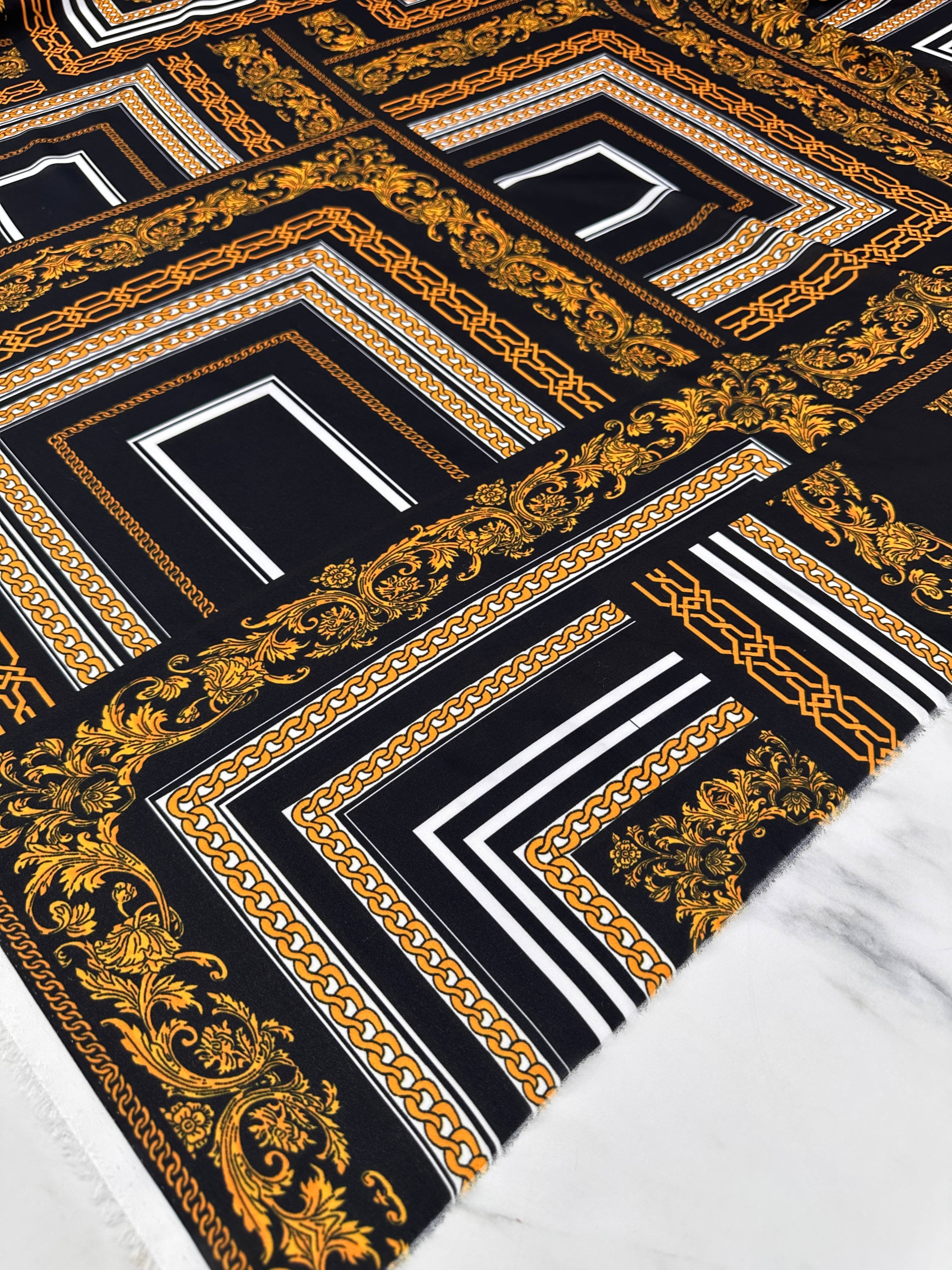 Vero Desen Elbiselik Gömleklik Krep Kumaş