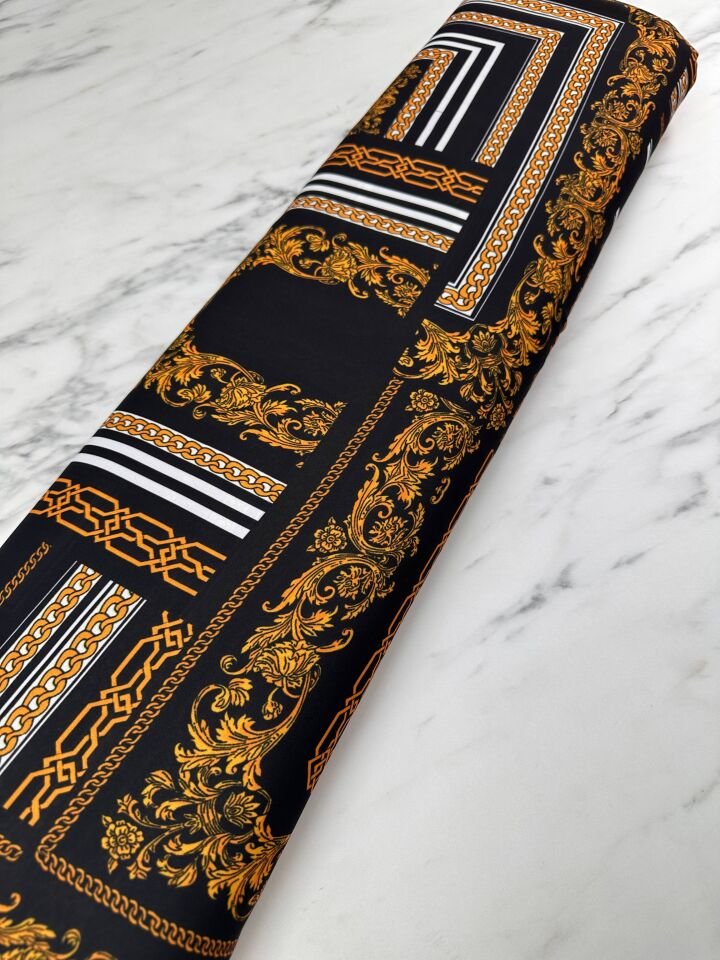 Vero Desen Elbiselik Gömleklik Krep Kumaş