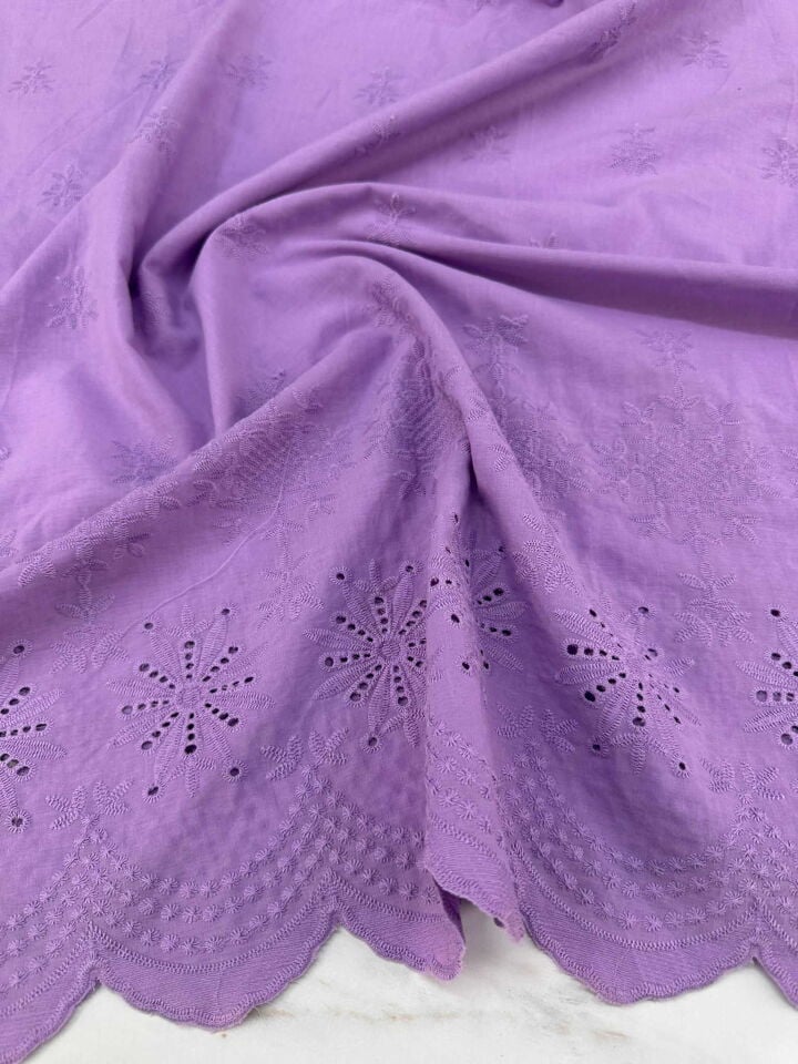 Nakış İşlem Poplin Elbise Gömlek Tunik