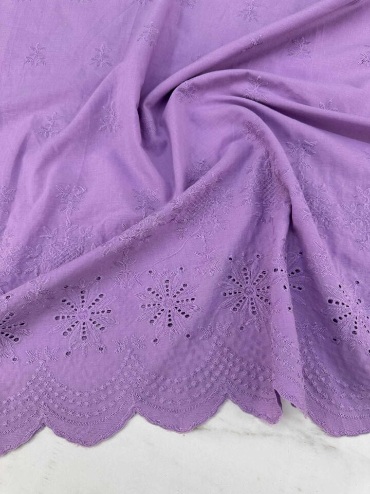 Nakış İşlem Poplin Elbise Gömlek Tunik