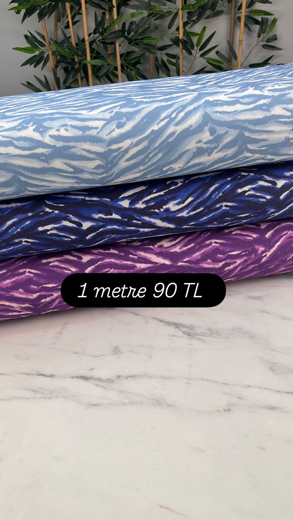 Desenli Viskon Elbise Etek Gömlek Tunik