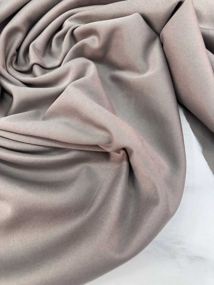 Vizon Rengii Likralı Penye Astar Elbise Etek için Kullanılır