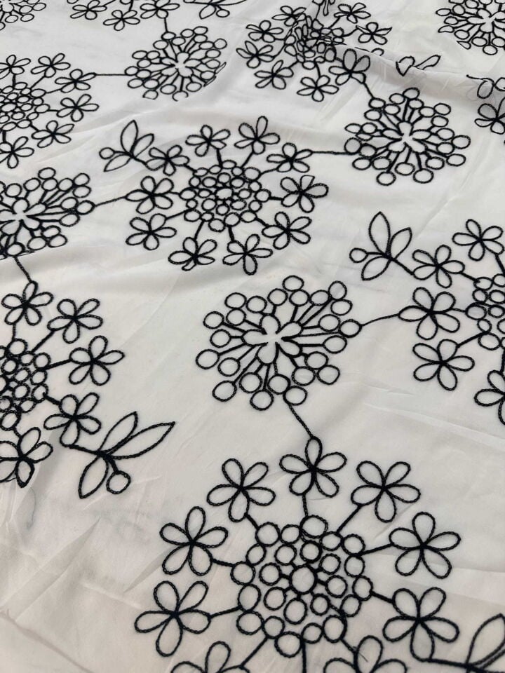 Elela Nakış Şifon