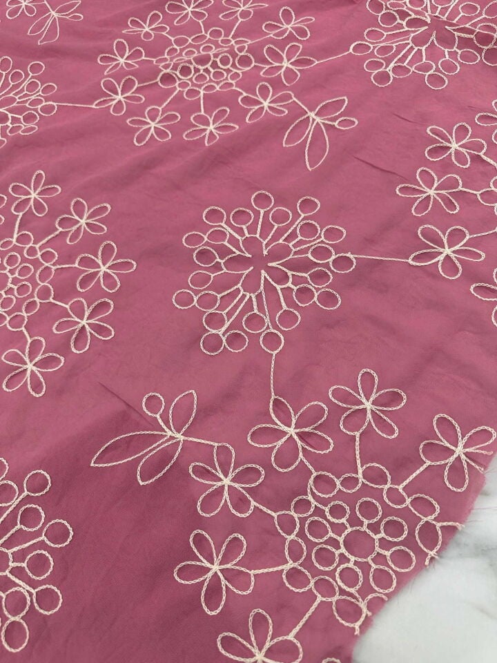 Violla Nakış Şifon