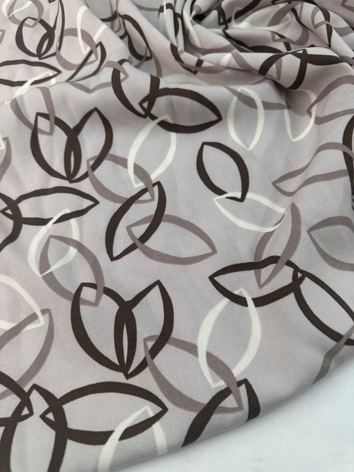 Mekik Desen Viskon Elbise Etek Gömlek Şalvar