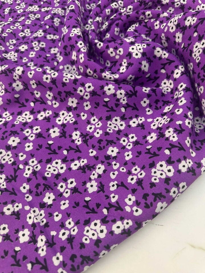 Desenli Viskon Elbise Etek Gömlek Şalvar