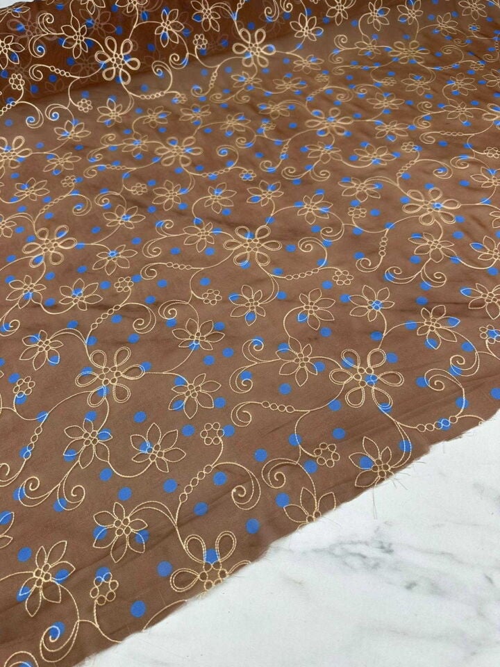 Nakış İşleme Şifon