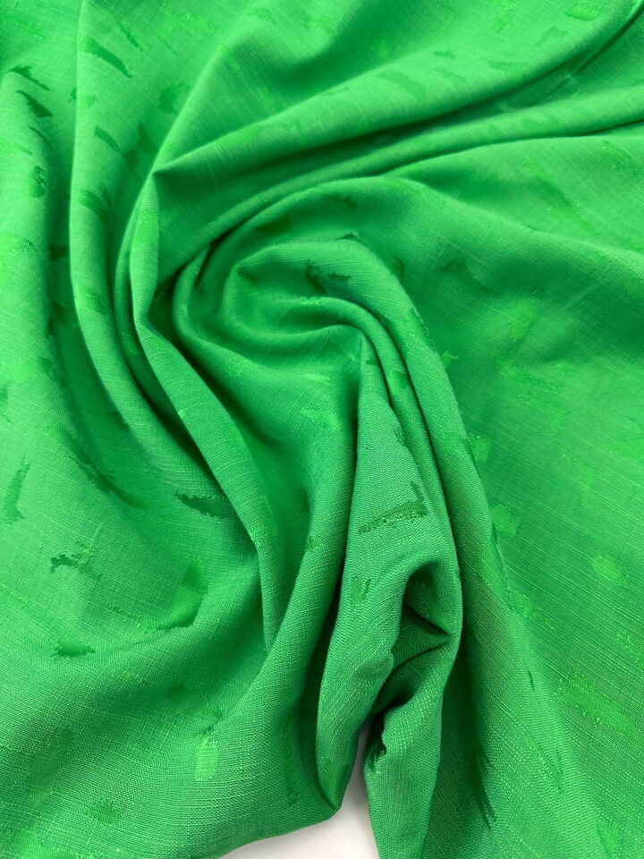 Kendinden Desenli Javanes Krep Elbise Etek Gömlek Pantolon Şalvar