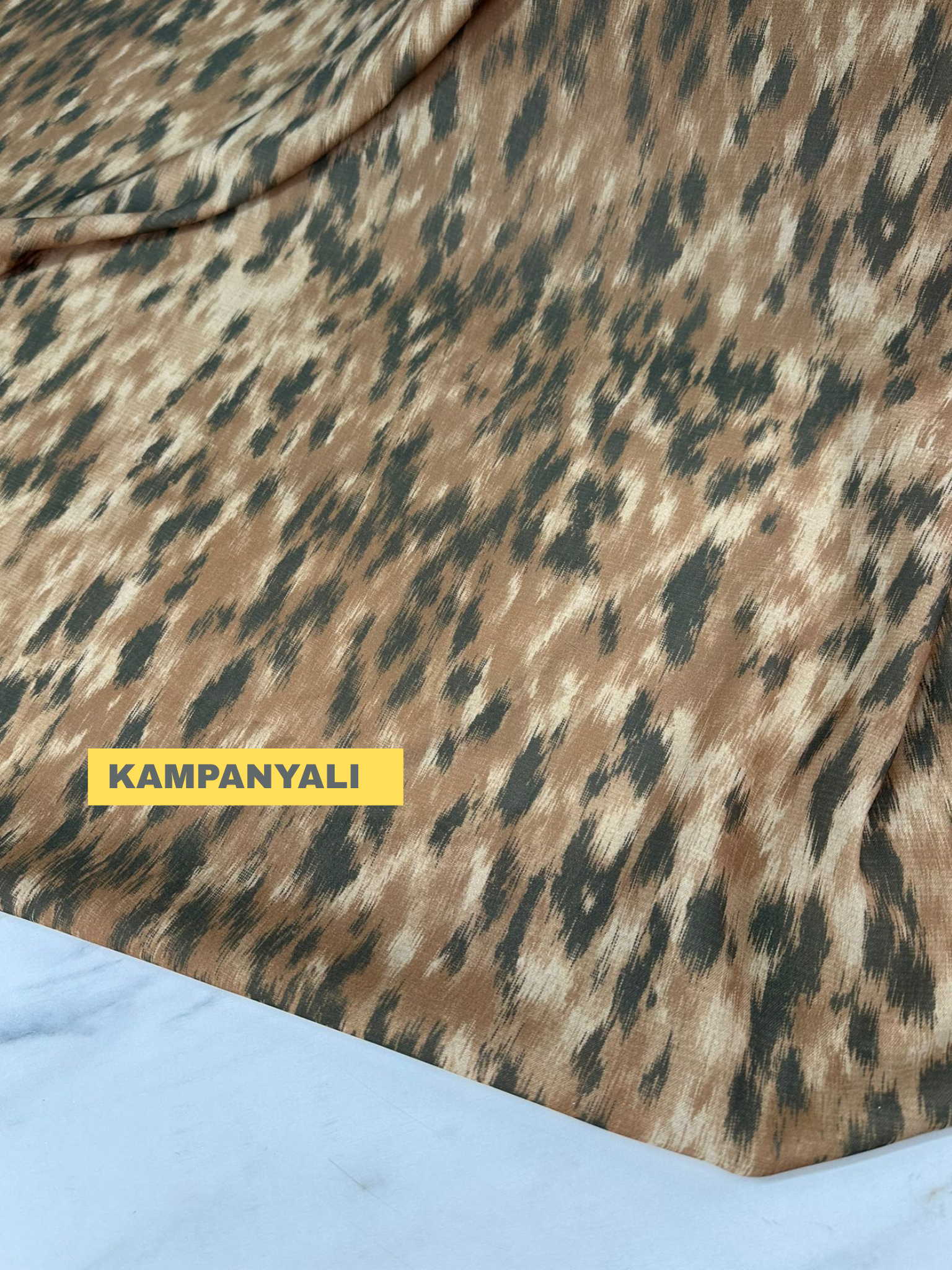 Leopar Saten Krep