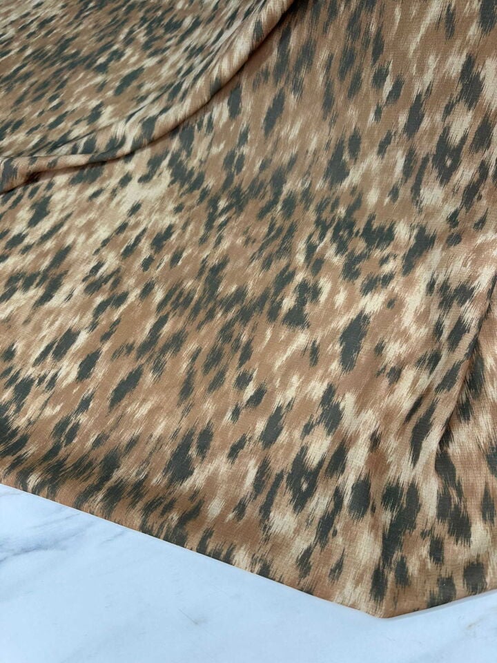 Leopar Saten Krep