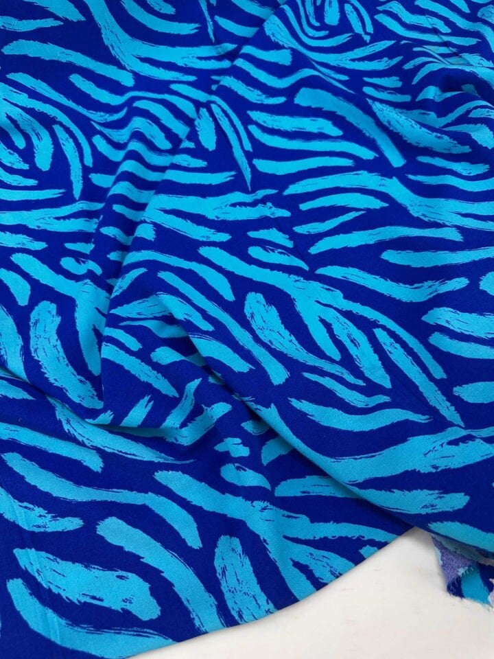 Desenli Viskon Elbise Etek Gömlek Şalvar