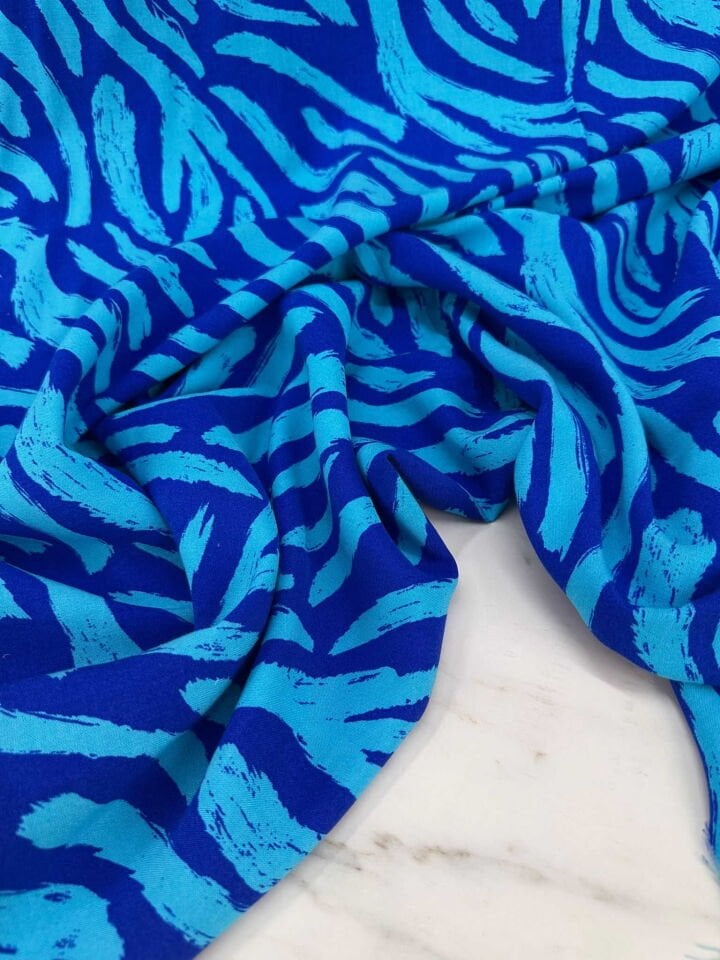 Desenli Viskon Elbise Etek Gömlek Şalvar