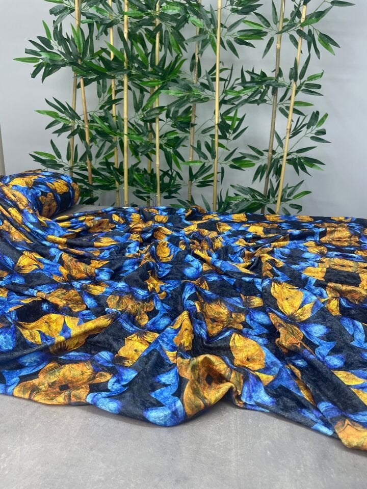 Ossa Desen Elbiselik kadife kumaş