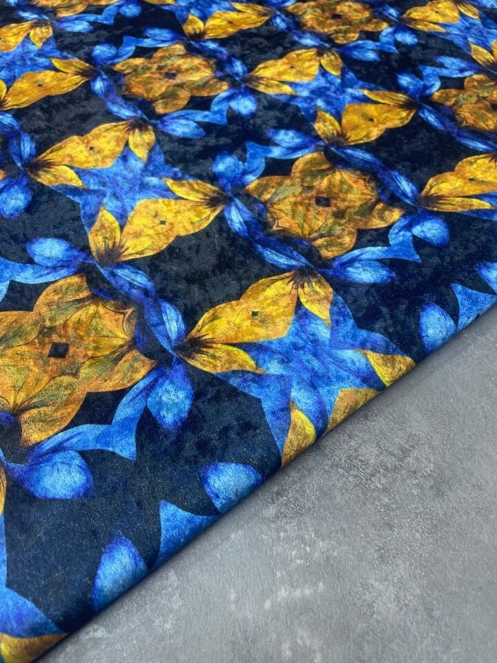 Ossa Desen Elbiselik kadife kumaş