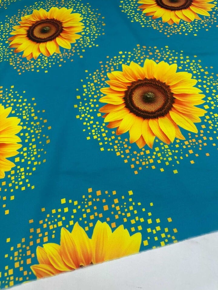 Ay Çiçegim Krep Kumaş