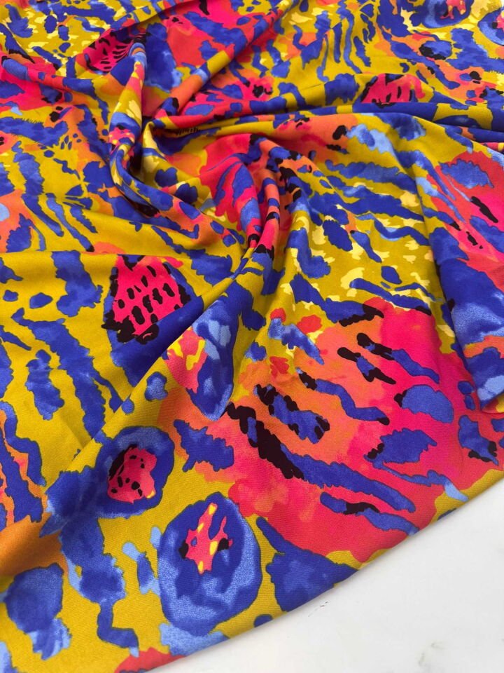 Desenli Viskon Elbise Etek Gömlek Şalvar