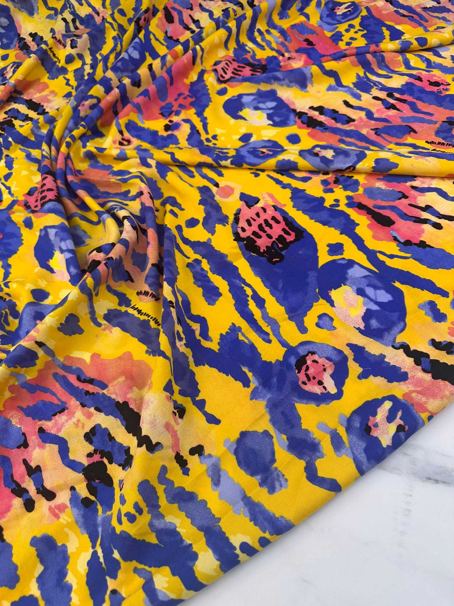 Desenli Viskon Elbise Etek Gömlek Şalvar