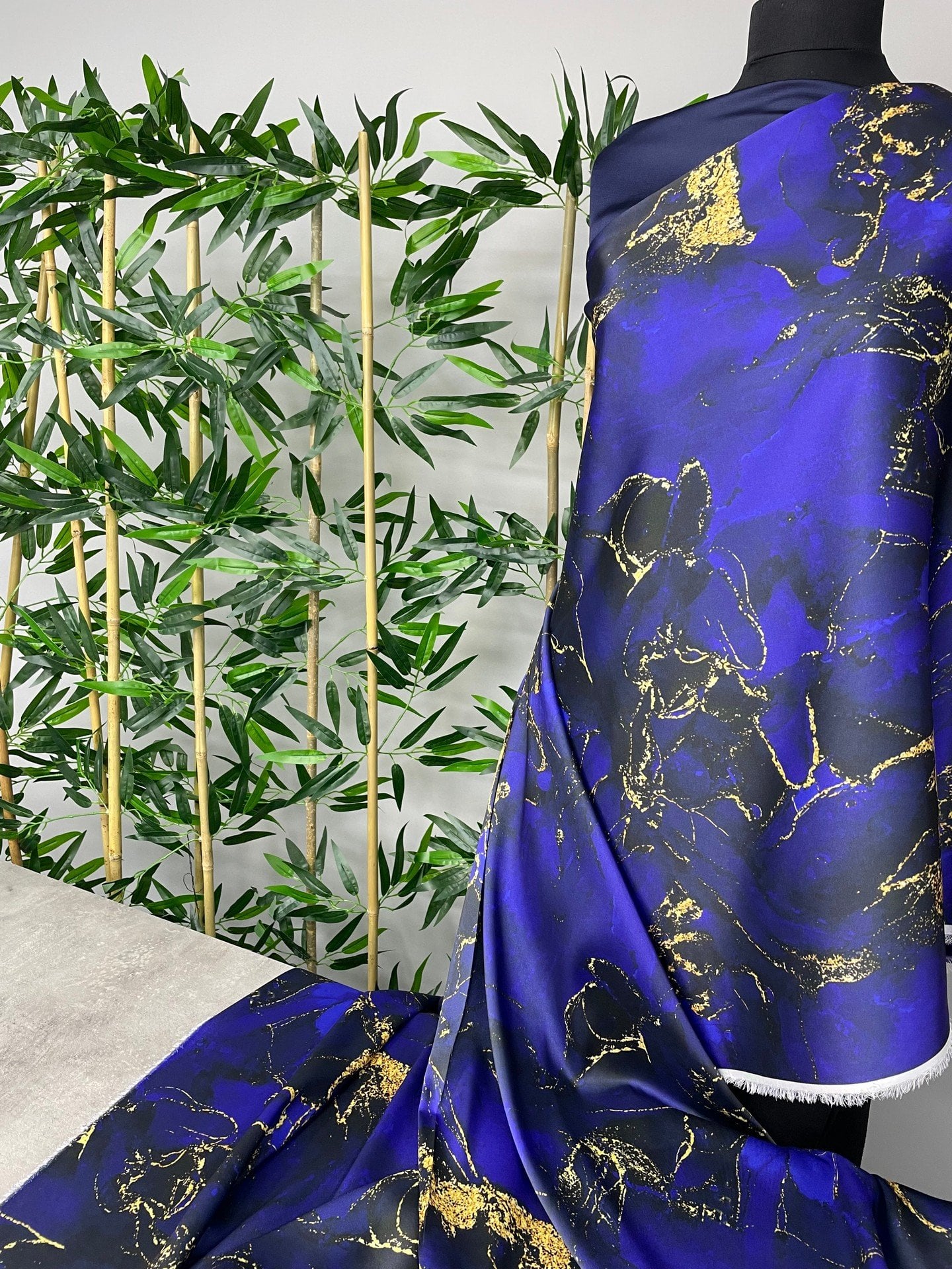 Kombinli Yöresel Elbiselik Tivil Saten Kumaş