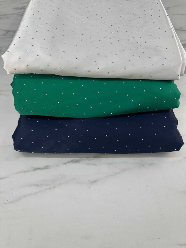 Vilara Taşlı Saten